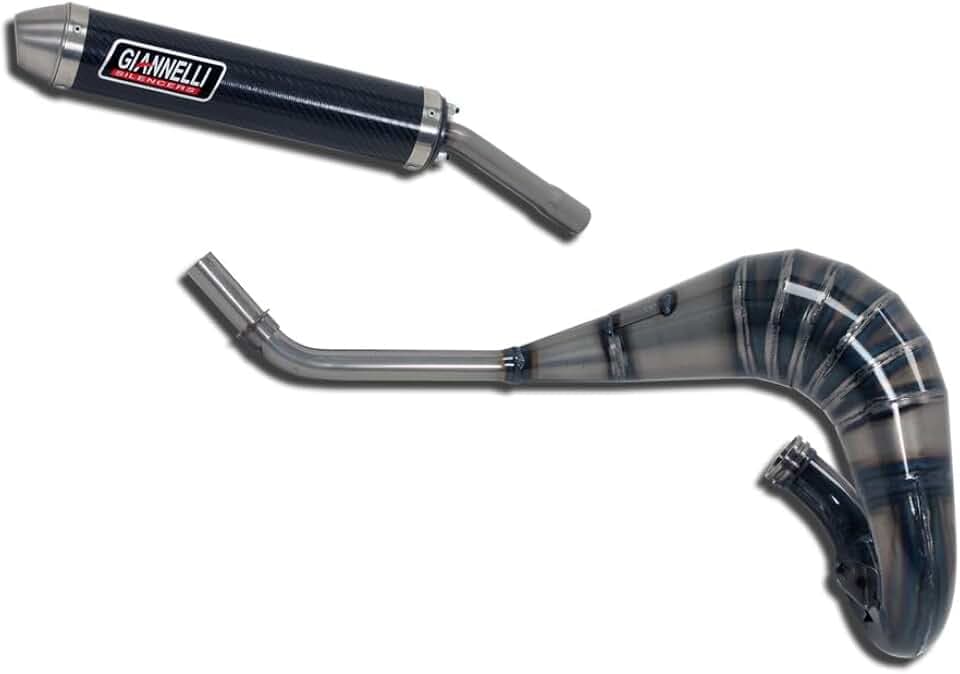 GIANNELLI VENT DERAPAGE 50/DERAPAGE 50RR 2019/2020 CARBON SILENCER WITH LINK PIPE FOR GIANN ELLI EXHAUST