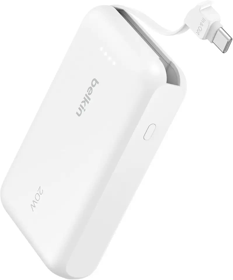 Belkin 10000mAh 20W USB C Power Bank, Portable Charger for iPhone & iPad