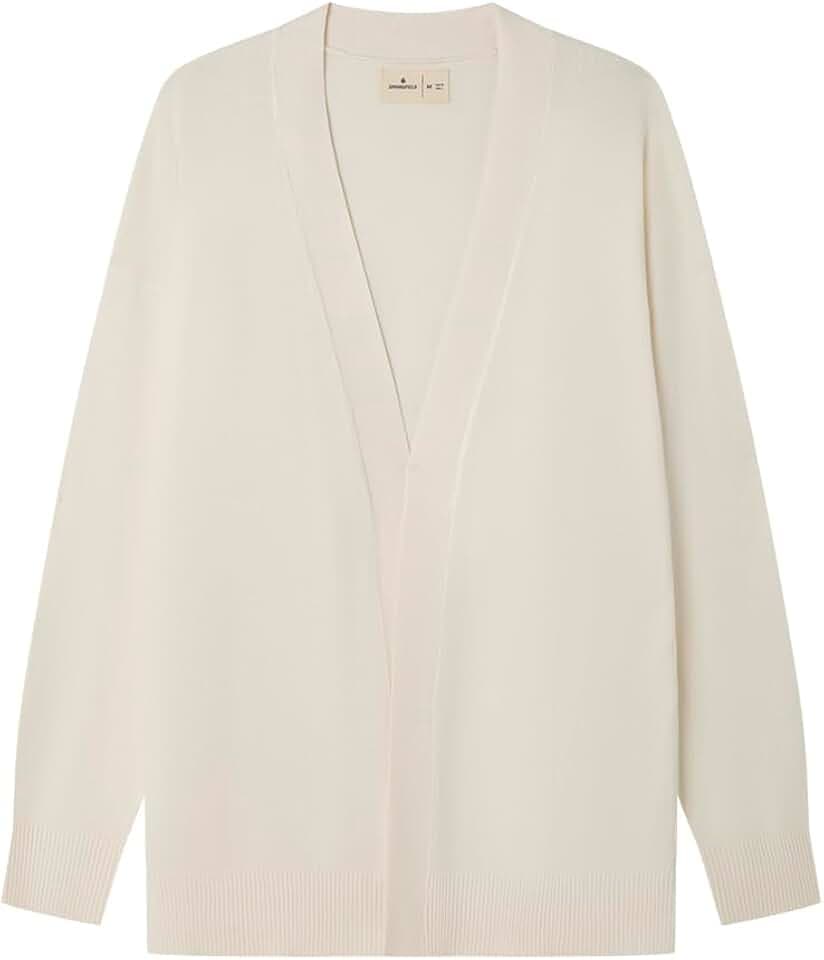 Springfield Damen Viscose Opened Cardigan Strickjacke aus Nylon