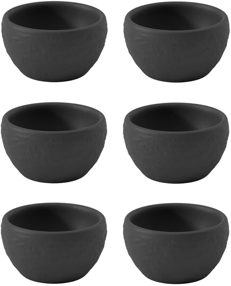 Villeroy & Boch - Manufacture Rock Blanc Eierbecher Schwarz, Spülmaschinenfest, Matte Schieferoptik, Modernes Design, Als Shotglas/Schnapsglas Verwendbar, Premium Porzellan