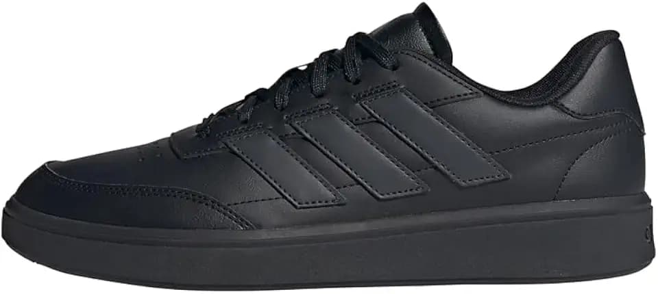 adidas Herren Courtblock Shoes, Core Black / Carbon / Core Black, 42 EU