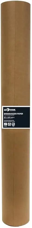 Grip-Rite GR3614LDBR, Titan Brown Rosin Paper, LD 35" x 140', 25 Rolls per Carton