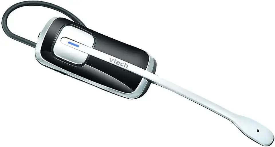 VTech IS6200 DECT 6.0 Accessory Cordless Headset (Silver/Black) – Hands-Free Expansion for Compatible AT&T Cordless Phones