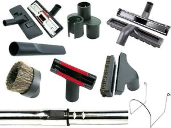 Variant Zentralstaubsauger Zubehör 32mm Kit 9 teilig - Bürsten mit Teleskopstange