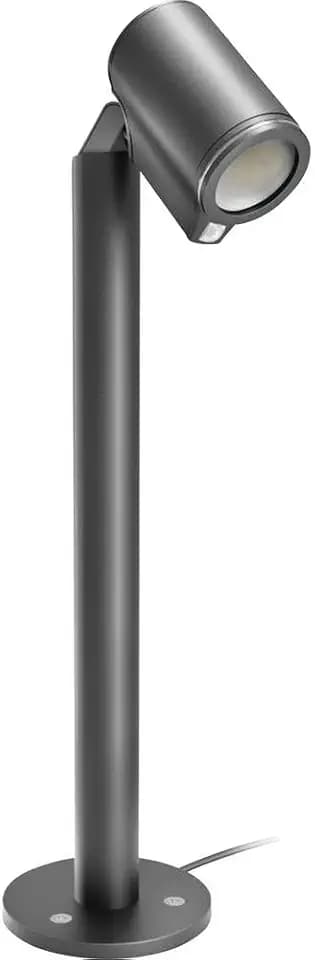 Steinel LED Wegeleuchte Spot Way SC Connect, smarte Standleuchte, Bewegungsmelder, steuerbar per App, Zeitplan, 7.9 W, 3000 K warmweiß, Anthrazit