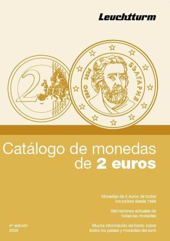 Catálogo de monedas de 2 euros: Catálogo de monedas de 2 euros 2026