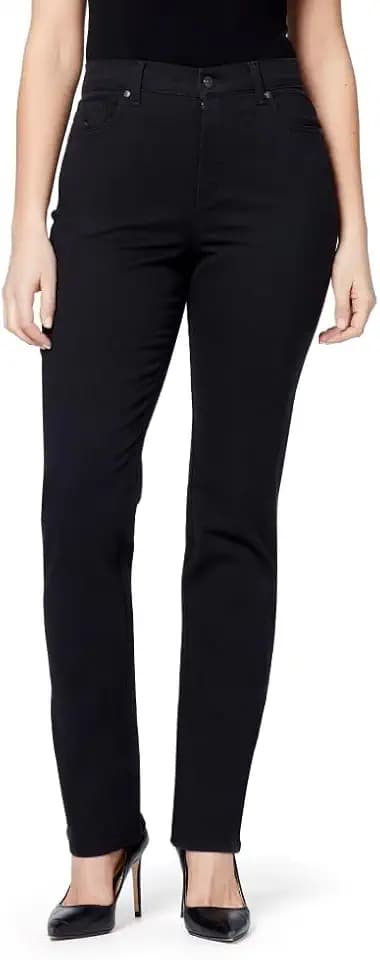 Gloria Vanderbilt Womens Amanda Classic High Rise Tapered Jean Petite