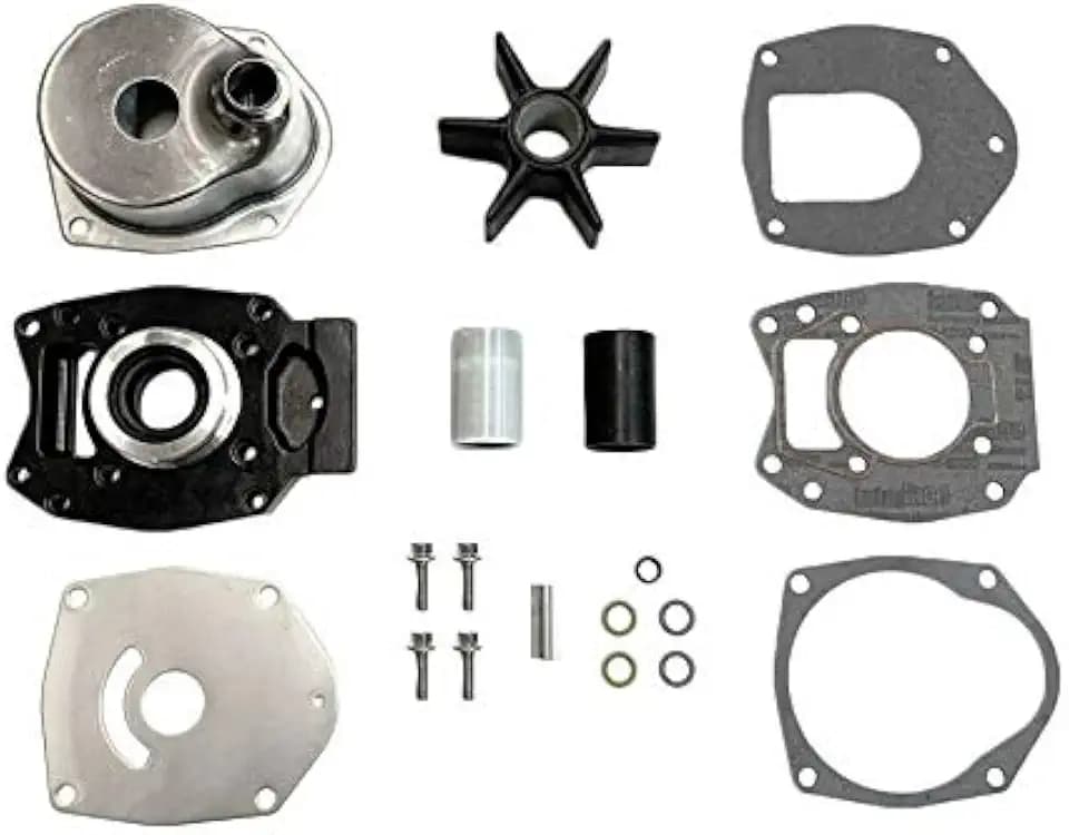 Water Pump Impeller Kit For Mercury Mariner 60-125 HP 46-43024A7, 46-8M0113799