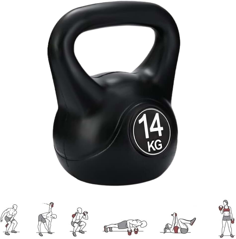 MAGIC SELECT Kettlebell-Gewicht mit Ergonomischem Griff, Kettlebell-Hantel für Muskeltraining zu Hause und im Fitnessstudio.