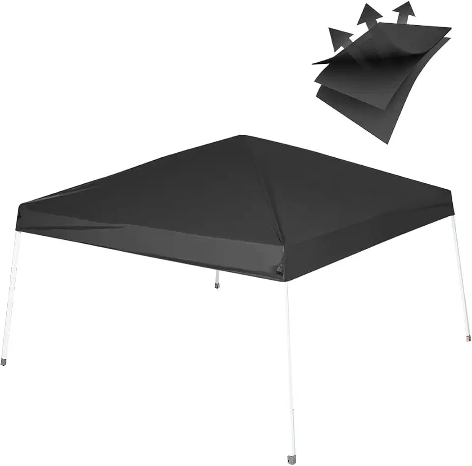 8x8 Slant Leg Canopy Replacement Top, 300D Oxford Waterproof