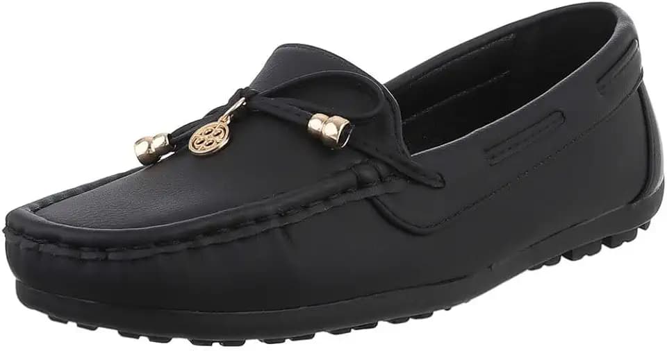 Ital Design Damenschuhe Halbschuhe Mokassins