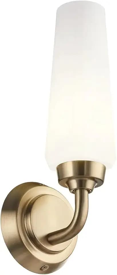 Kichler Truby 11.5" 1-Light Wall Sconce Light, Champagne Bronze