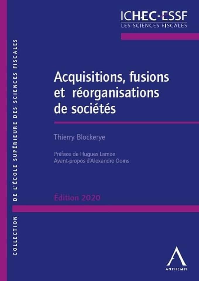 Acquisitions, fusions et réorganisations de sociétés - 2020 (2020)