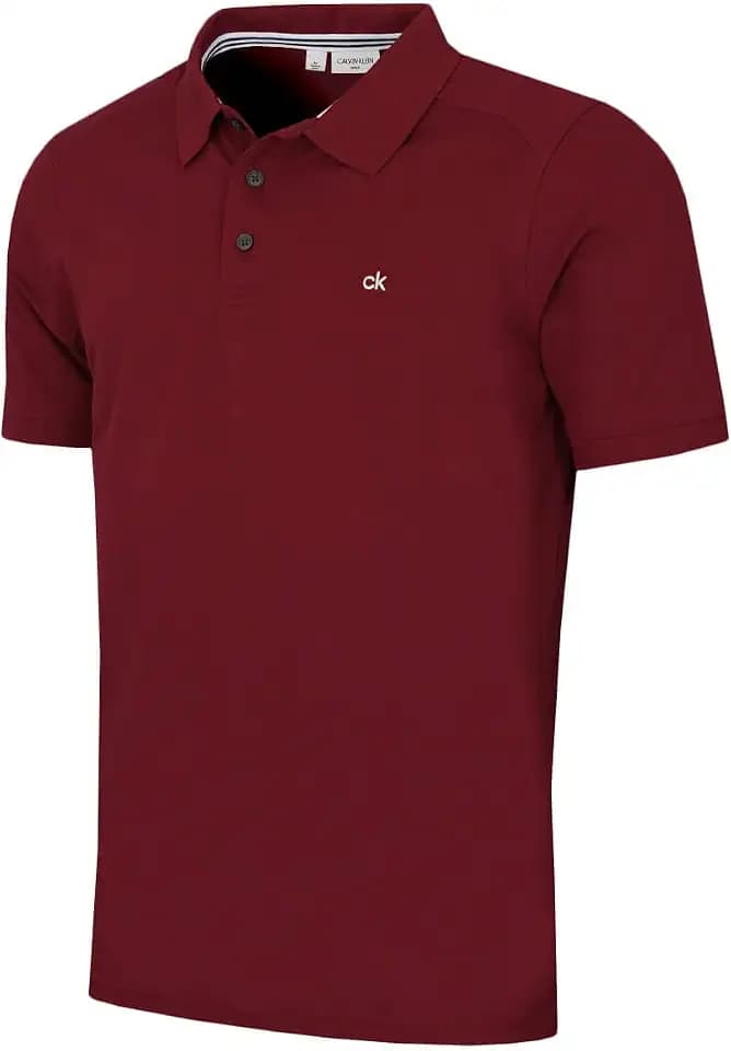 Calvin Klein Herren 2026 Campus Tipped leicht Golf-Poloshirt