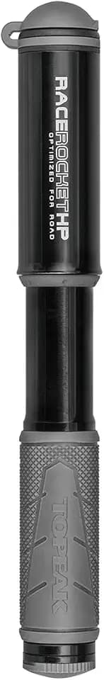 Topeak Fahrradluftpumpe Min Racerocket HP All in der Farbe Schwarz, 15700395