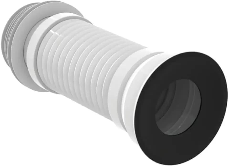 Ideal Standard - Multi Suites, flexibles Verbindungsstück für Wandabfluss von 19 bis 23 cm, Original-Adapter für WC-Ablaufgarnitur, T538567, neutral
