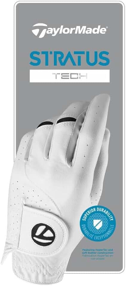 Taylormade Golf 2026 Stratus Tech - Guantes para Hombre, Paquete de 2