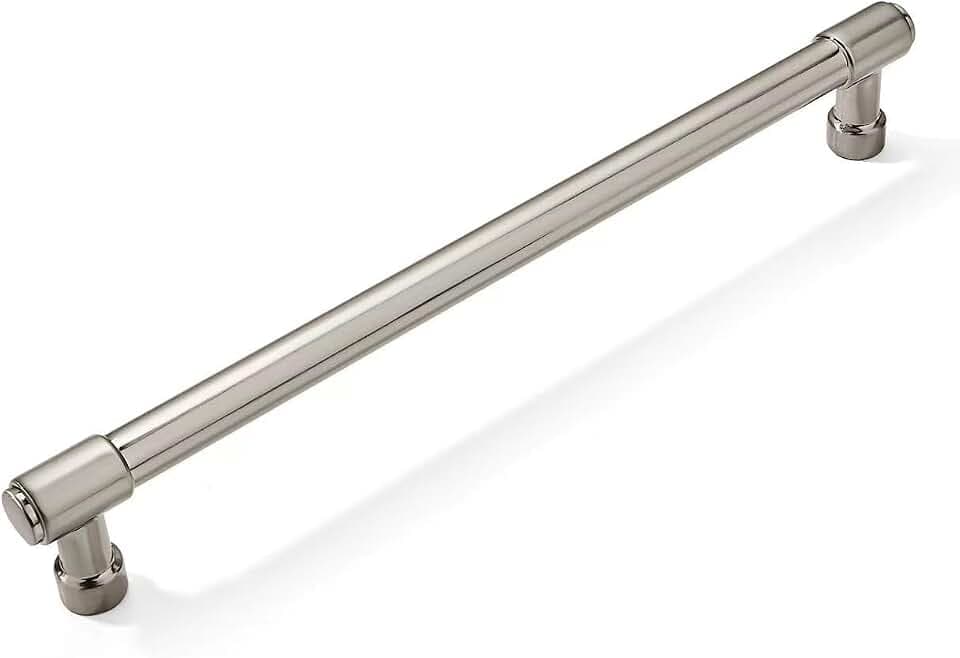 khtumeware 6 Pack Brushed Satin Nickel Cabinet Pulls 10 Inch(256mm) Center to Center Kitchen Cabinet Hardware Heavy Duty Handles for Cabinets Pulls for Cabinets Dresser Pulls