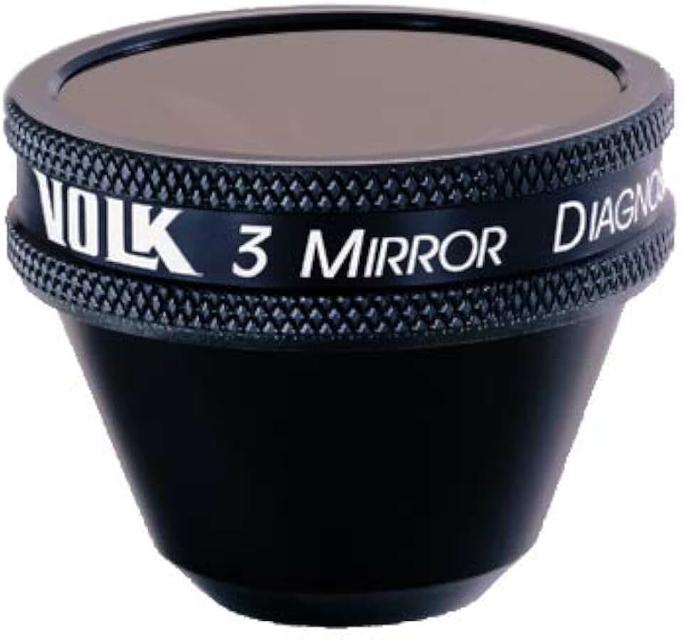 Volk G-3 Gonio Lens - Contact, Coating & Size Options (Volk 3-Mirror - No Flange, A/R Coated)