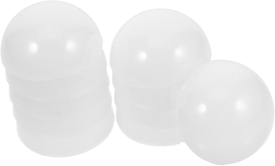 10pcs White PC Semi-circular Vanity Light Shades Replacement Covers