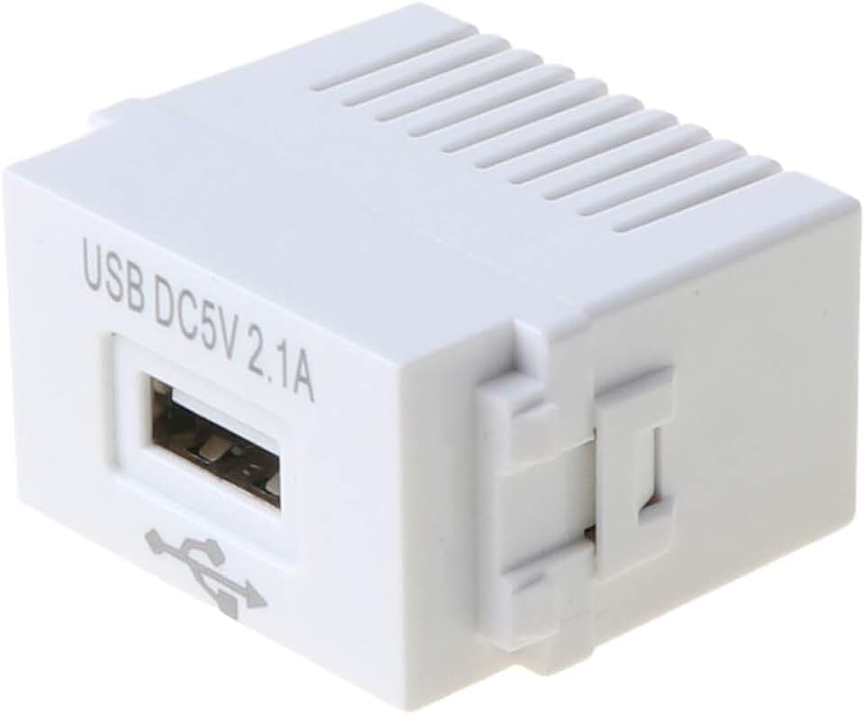 USB-Schnittstellen-Adaptermodul, 220 V auf 5 V 1 A, 2,1 A Handy-Ladepanel.
