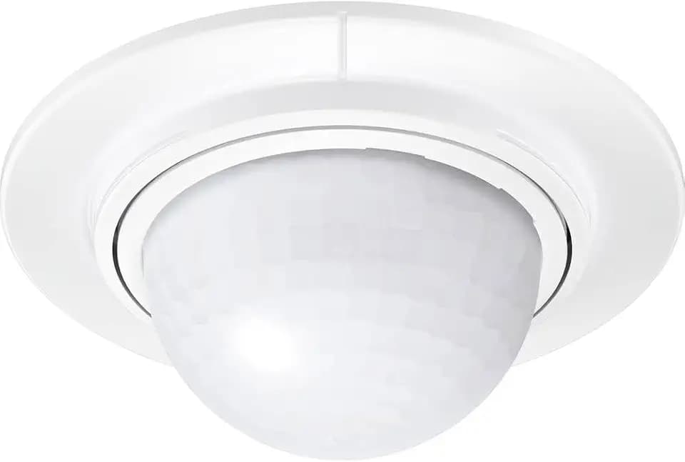 Steinel Einbau-Bewegungsmelder IS 360-1 weiß, max. 1000 W Schaltleistung, 360° Sensor, 4 m Reichweite, LED geeignet