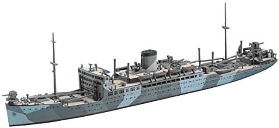 Hasegawa WL522 / 49522-1/700 Japanese Submarine Depot Ship, Grau