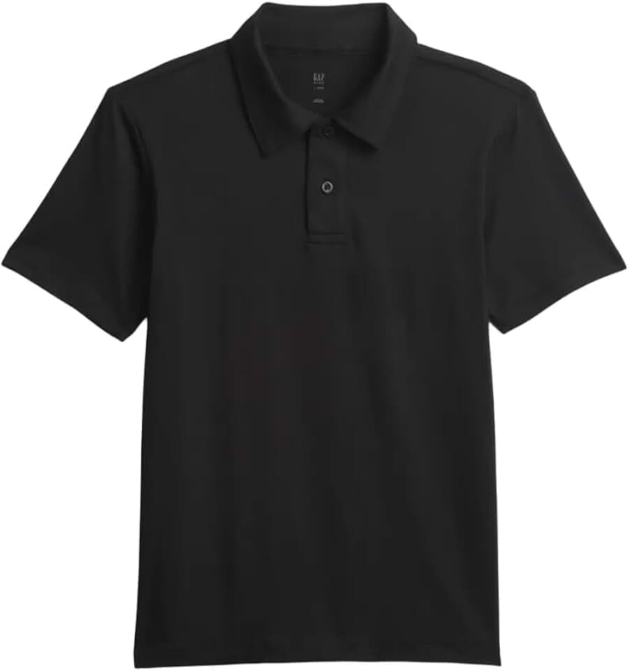 Gap Boys' Short Sleeve Tech Polo