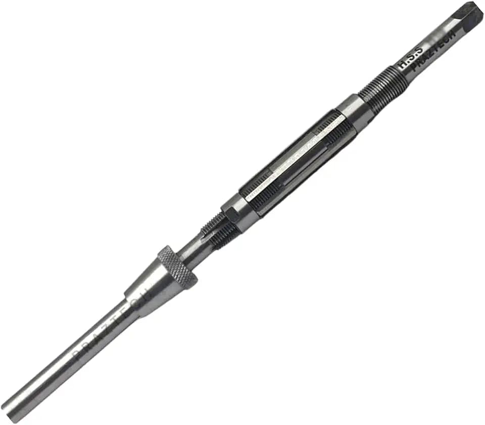Long Pilot HSS Blade Adjustable Expanding Hand Reamer | KINGPINS Ream | Repair Work | Workshop Tool DIY (H9 : 25/32" - 27/32" (19.8-21.4) mm)