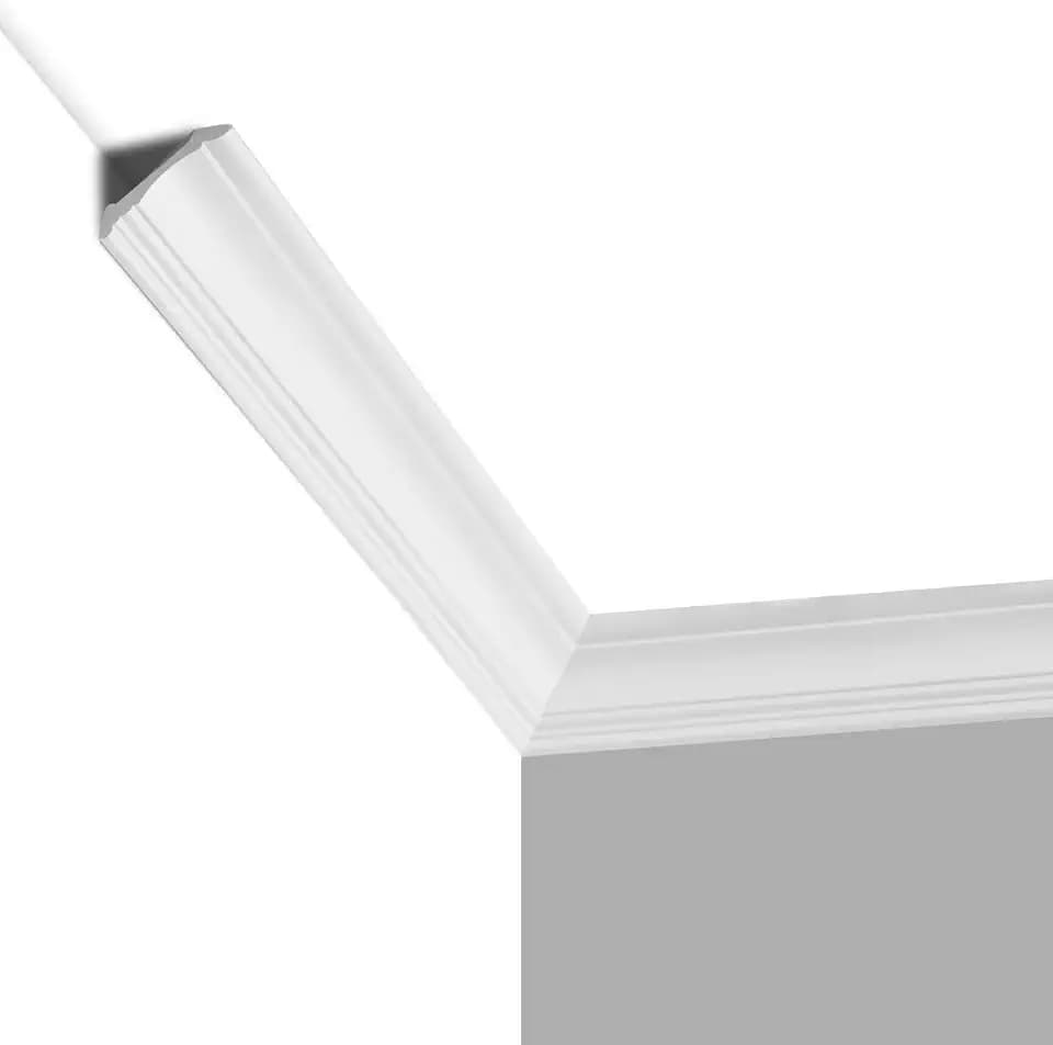 Art3d High Impact Crown Molding Trim for Ceiling, 10-Pack, 3.5" W, White