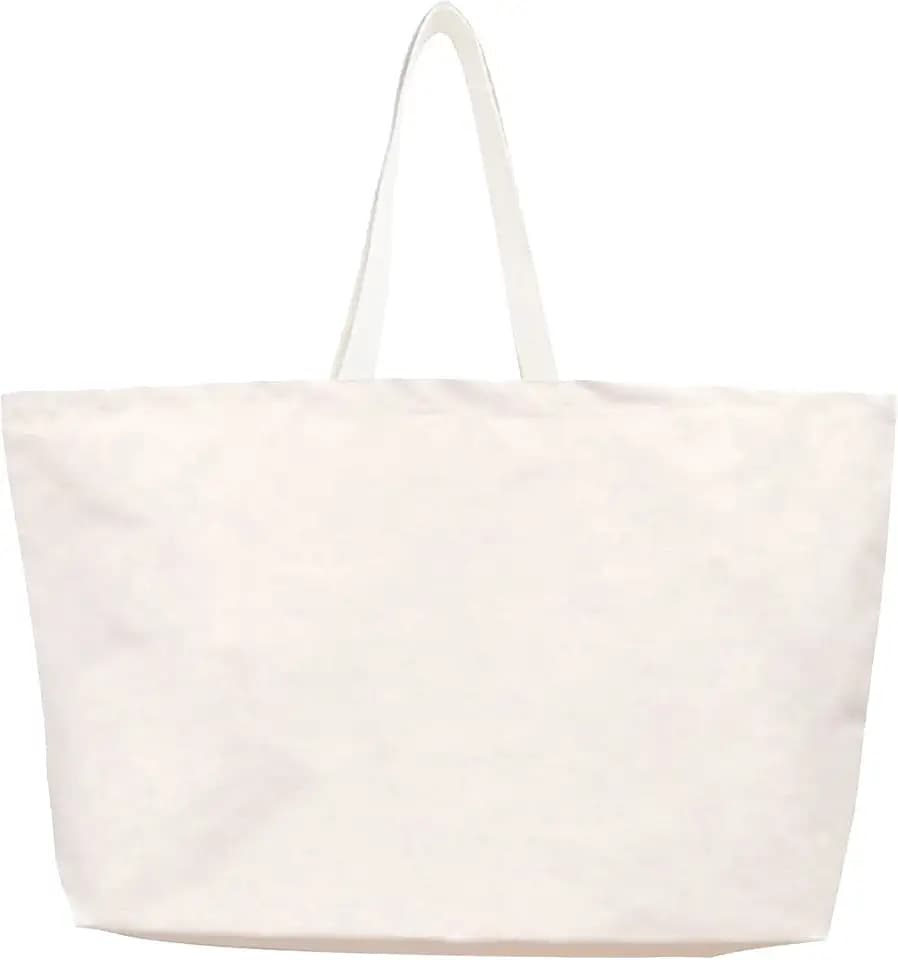 Large Canvas Tote Bag Reusable Extra Big Grocery Bags