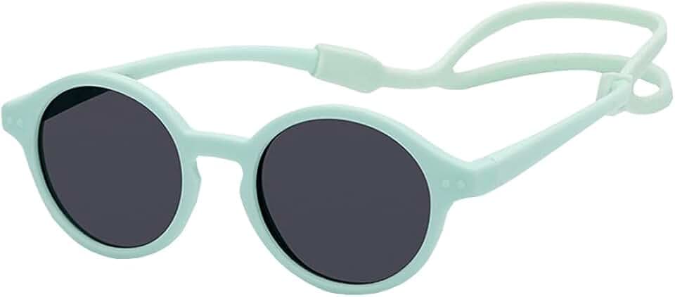 YAMEE Baby Sonnenbrille Von 0-18 Monate UV400 100% UVA- und UVB-Schutz Mit verstellbarem weichen Riemen