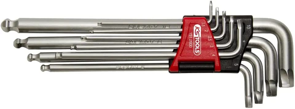 KS Tools 151.2800 151.2800 Kstools Innensechskantschlüssel-Satz, 9-teilig