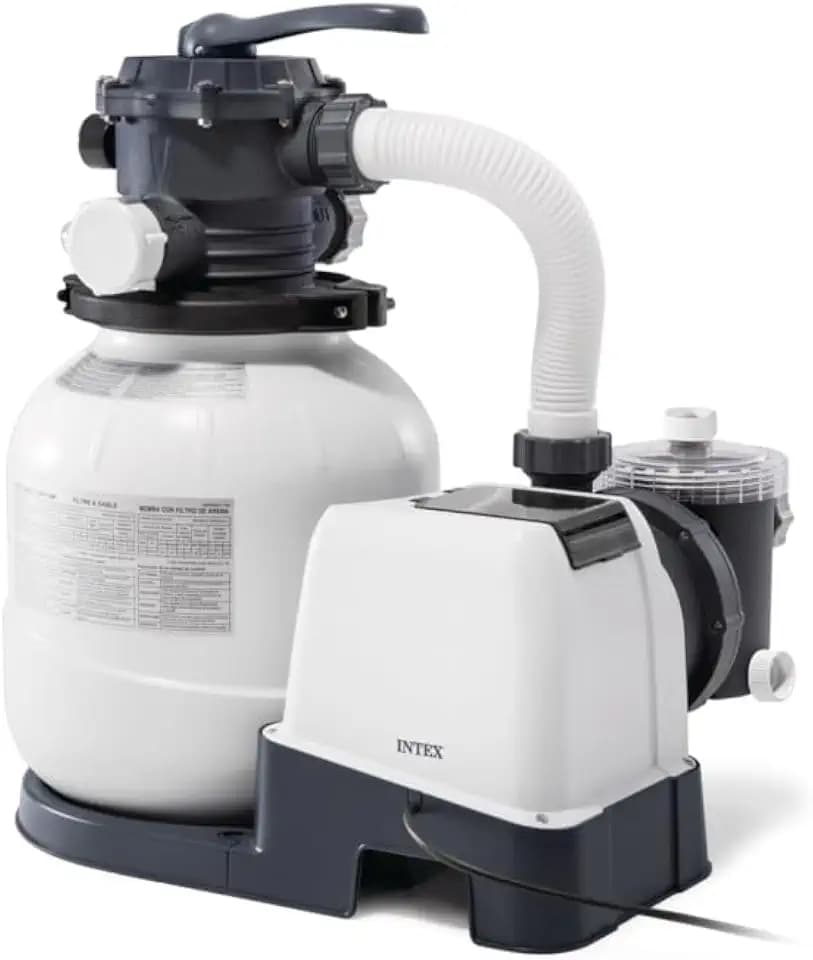 Intex SX2100 Plus Sand Filter Pump W/RCD (220-240 Volt) 26656GS (Pump Flow Rate: 7.9m³/hr)