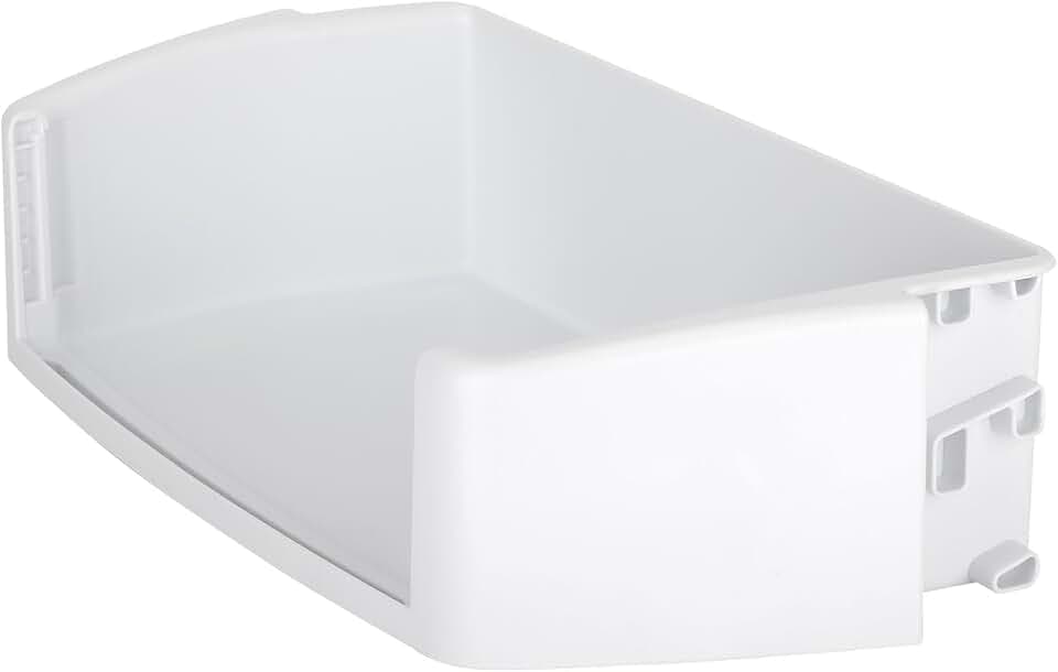 UPGRADED WR71X10973 Refrigerator Door Bin Shelf Replacement Compatible with General Electric (GE) HotPoint Fridge Middle Shelf Parts (NO FRONT)Replace WR71X10253,WR71X10607,2313915,AP5628753,PS3513394