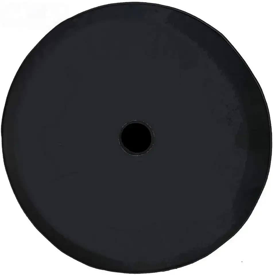Black Spare Tire Cover with Camera Hole for Jeep Wrangler JL Sport Sahara