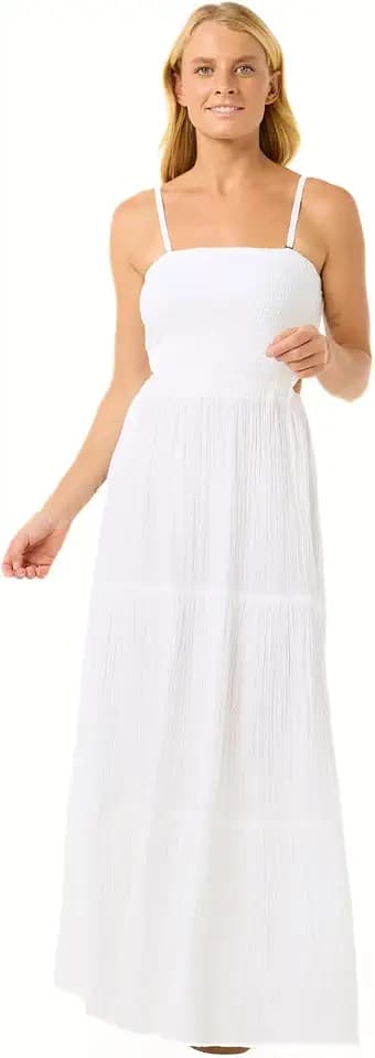 Rip Curl Women's Premium Surf Full Length Maxi Halter Dress - Removable Straps