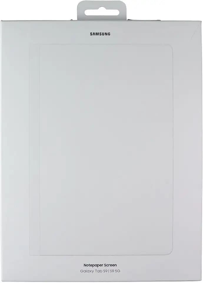 Samsung Galaxy Tab S9 NotePaper Screen, Panel for Writing and Drawing on Tablet, Pen on Paper Feel, Fold Around Device for Easy Installation, US Version, EF-ZX712PWEGUJ, White