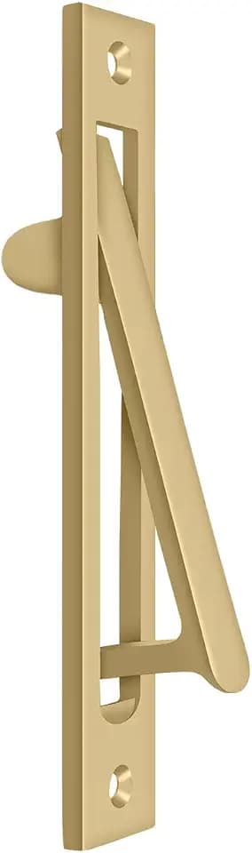 Deltana EP6125U4 Edge Pull HD, 6 1/4" x 1 1/4" in Brushed Brass