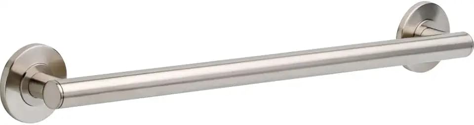 DELTA FAUCET 41824-SS Contemporary Grab Bar with Concealed Mounting, 24-Inch, Stainless