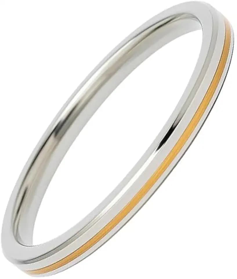 Sikh Punjabi Kada With Brass Line At Center 8 MM 80 Grams For Men And Women Punjabi Wrist Wrap Punjabi Fashion Accessory Sikh Accessory Car Hanging For Punjabi Gift