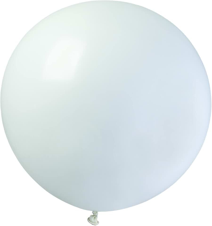 Pack 10 maxi balloons pearly in natural latex Premium Quality G40 (Ø 100cm / 40"), fuchsia pink pearl