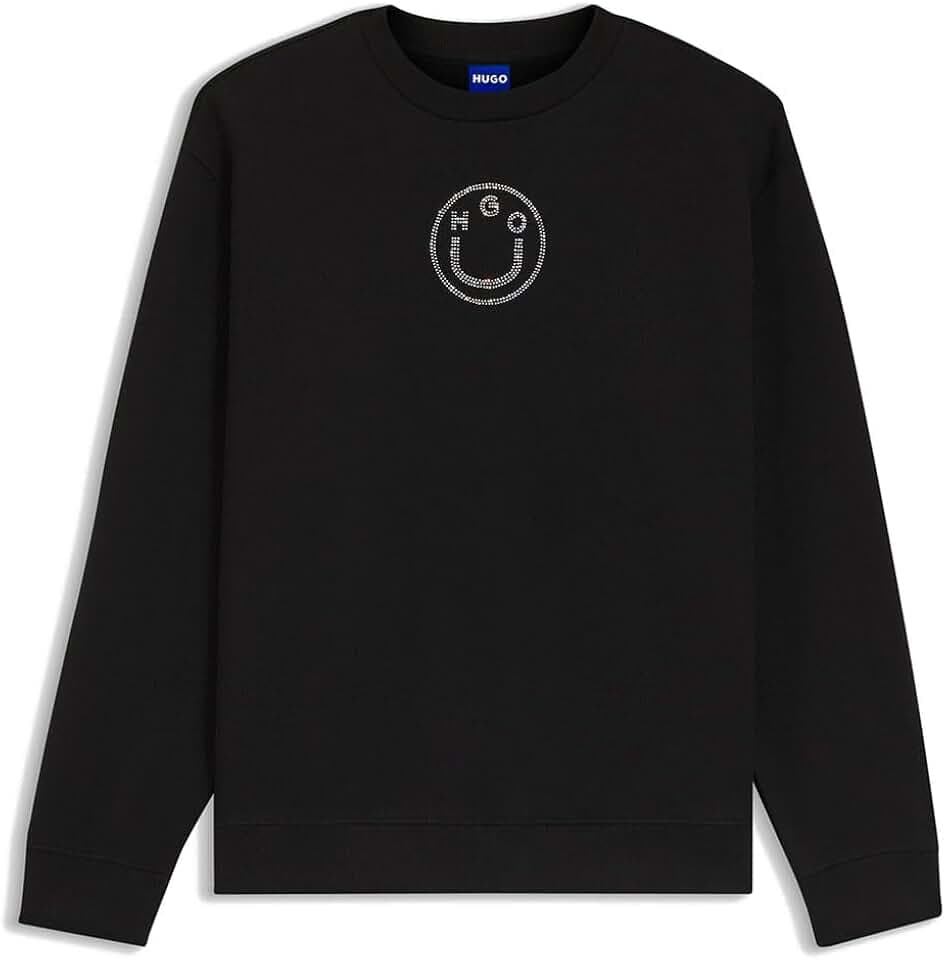 HUGO Damen Classic Crew_b_2 10275036 01 Sweatshirt