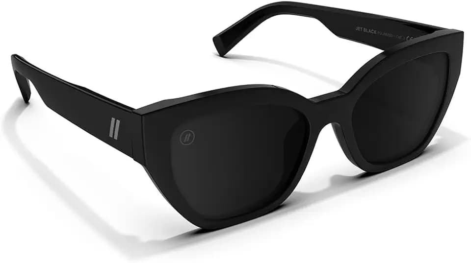 Blenders Eyewear Jade Polarized Cat Eye Sunglasses for Women – UV Protection, Trendy Shades for Outdoors, Driving, Beach