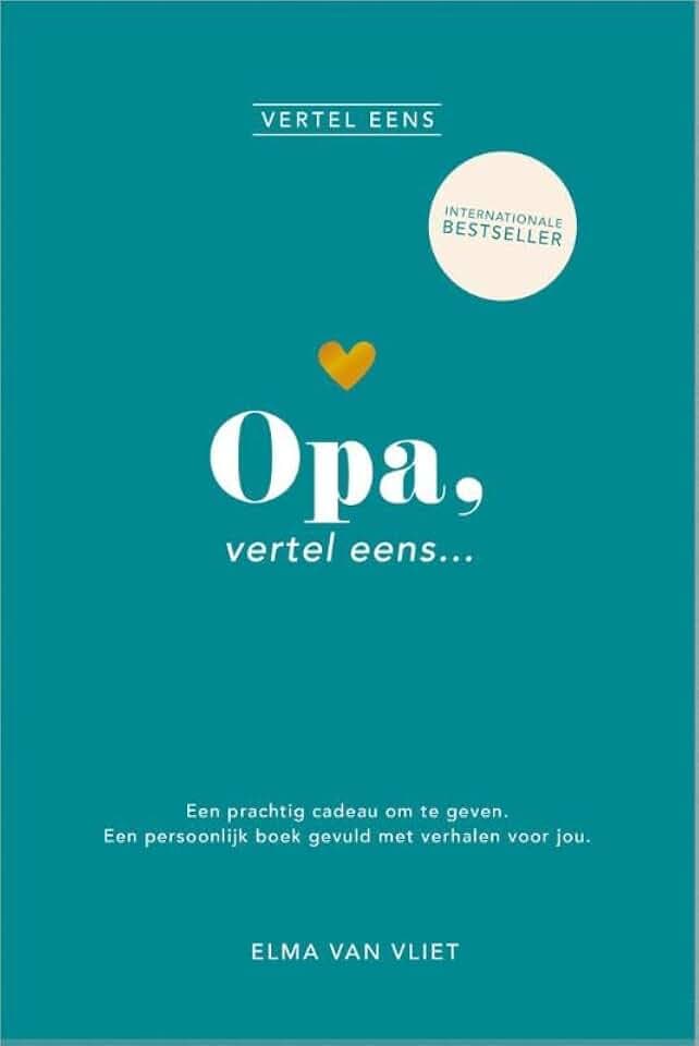 Opa, vertel eens: Een prachtig cadeau om te geven. Een persoonlijk boek gevuld met verhalen voor jou