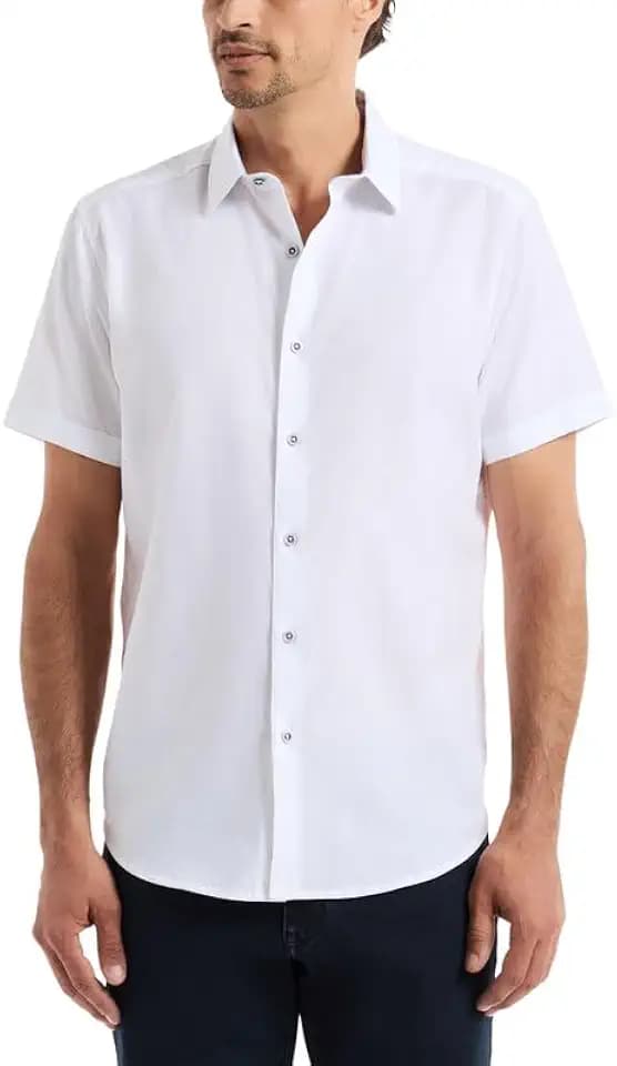 Robert Graham Men's Stellman Shirt, Premium Cotton Button Down Top, Classic-Fit & Richly Detailed for Wear