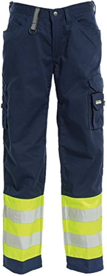 Tranemo Damenhose "CE-ME" Größe 48, 1 Stück, gelb/marine blau, 4828-44-94-48