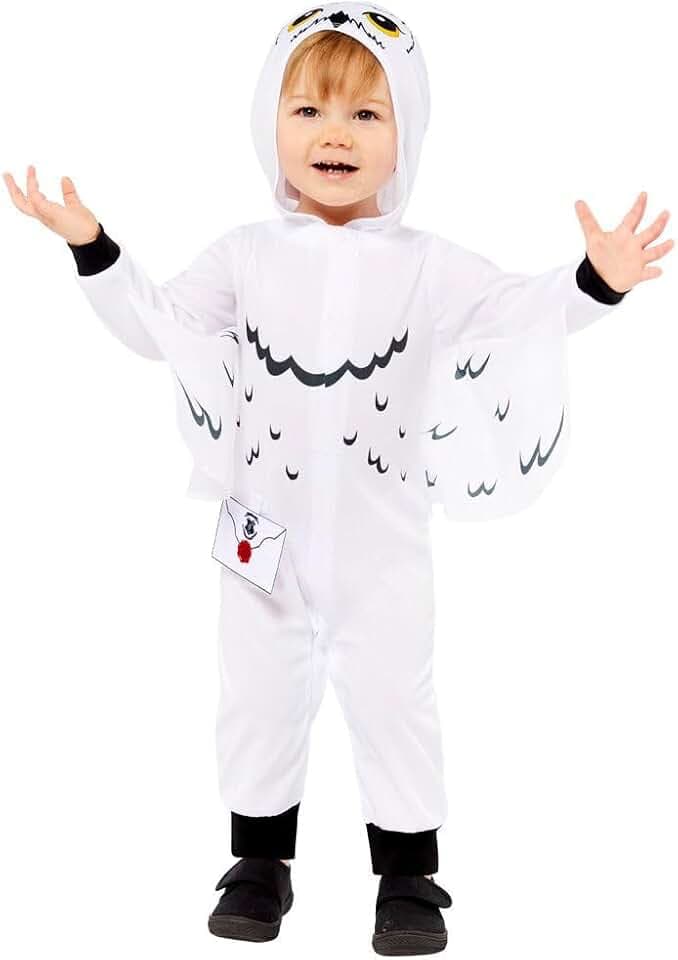 amscan Offizielles Lizenzprodukt von Hedwig Eule, für Babys und Kleinkinder, für Tag und Woche