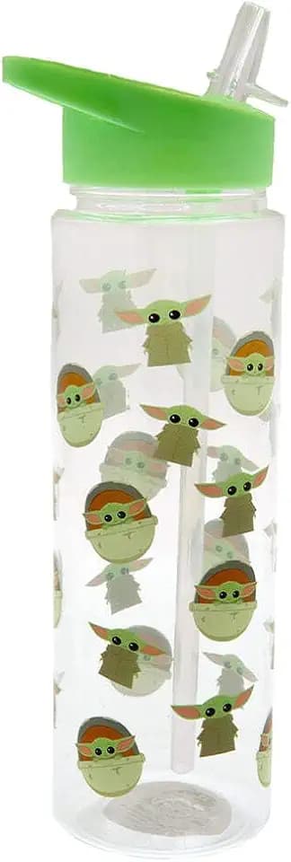 Star Wars: The Mandalorian Plastik Trinkflasche (The Child Design) 700ml - Offizielles Lizenzprodukt