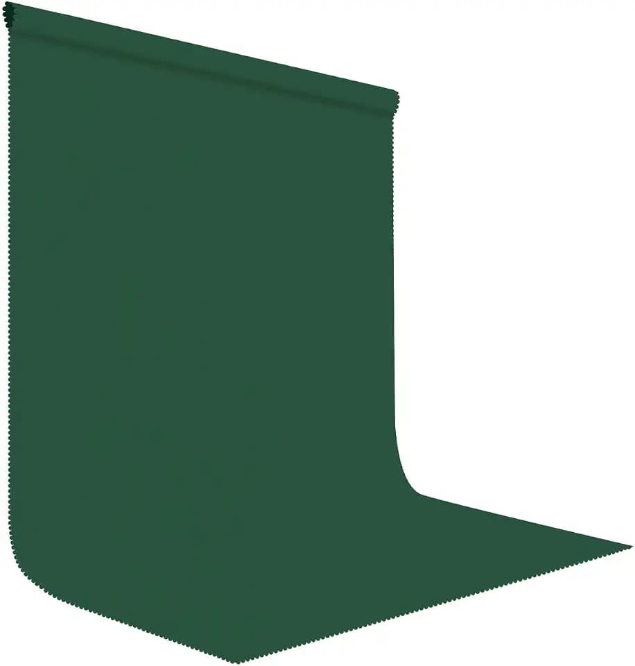 Dark Green Photography Backdrop for Photoshoot, Fabric 5x7ft